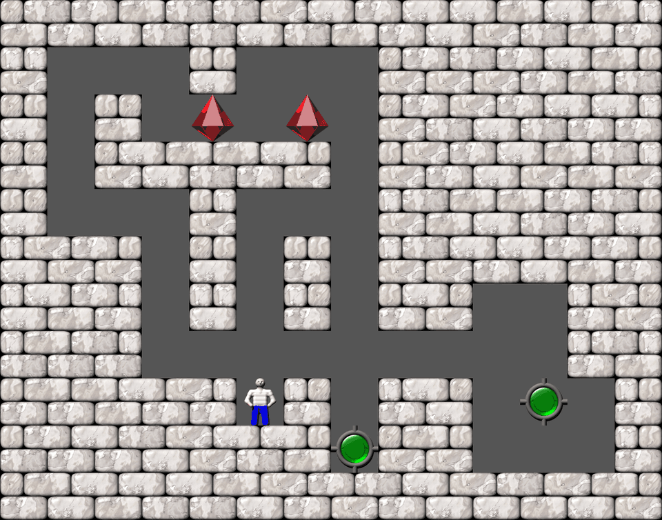 Sokoban Bugs509 collection level 100